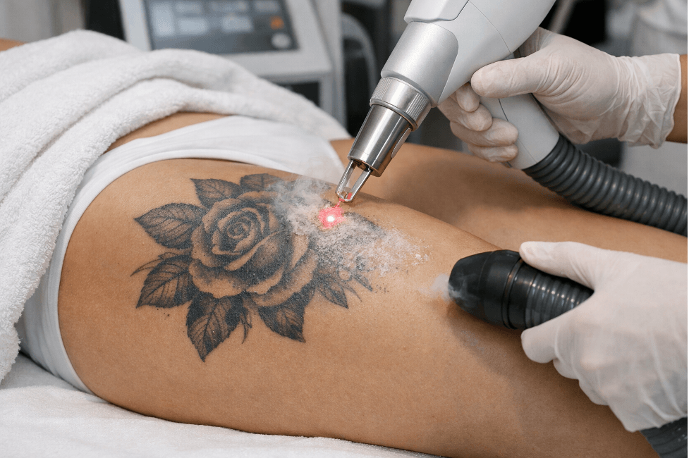 Как удалить тату